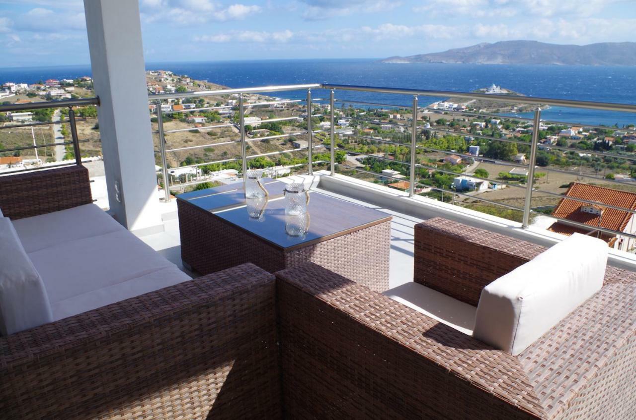 Villa Panorama Agia Marina Mikrolimanou Eksteriør bilde