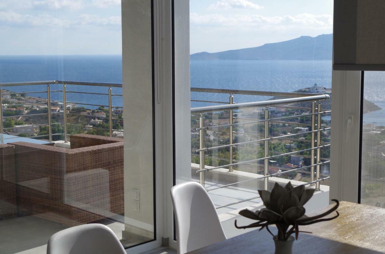 Villa Panorama Agia Marina Mikrolimanou Eksteriør bilde