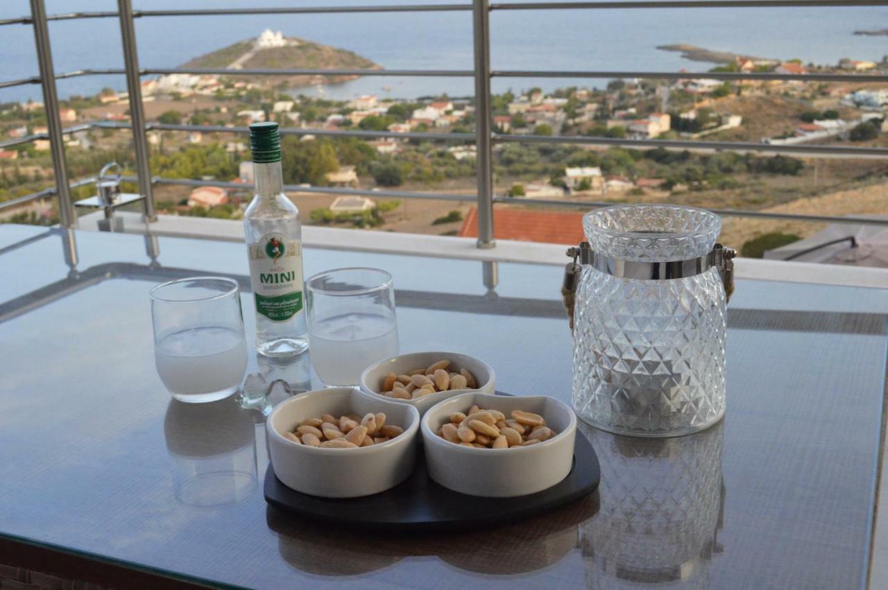 Villa Panorama Agia Marina Mikrolimanou Eksteriør bilde